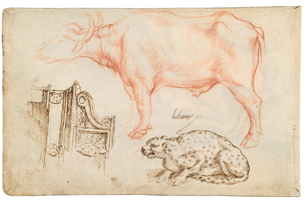 Sketchbook, folio 17v