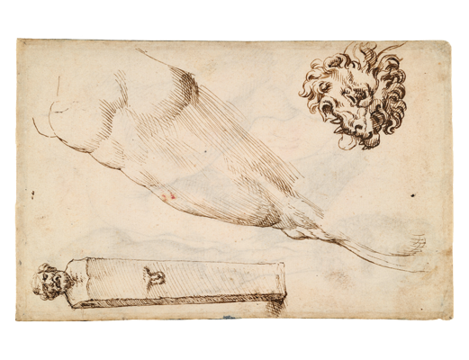 Sketchbook, folio 64v