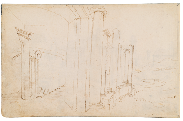 Sketchbook, folio 9v