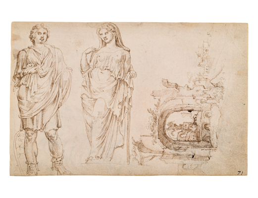 Sketchbook, folio 58r