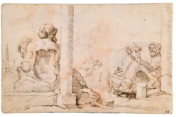 Sketchbook, folio 61r